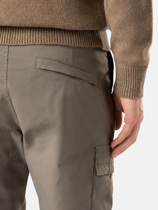30410 Supima® Cotton Twill Stretch Cargo Trousers