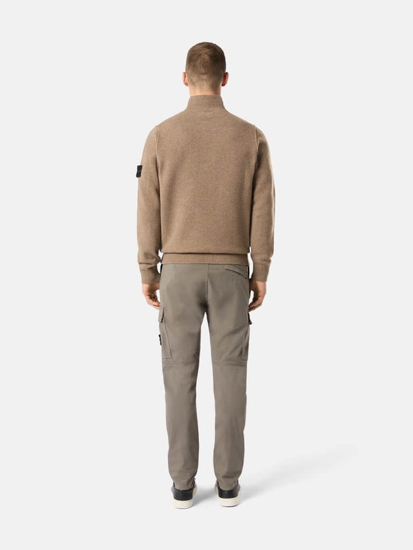 30410 Supima® Cotton Twill Stretch Cargo Trousers