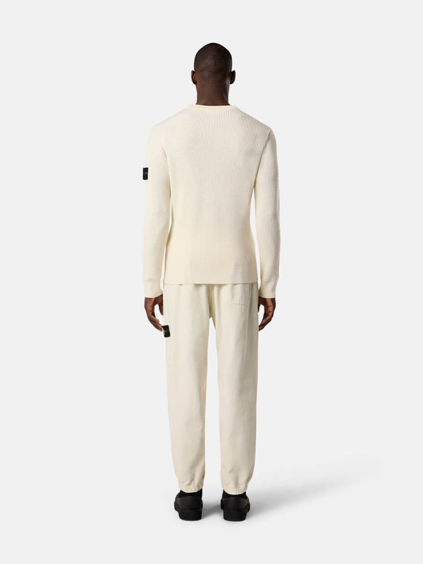 3100009 Jogger Trousers in Organic Panama Cotton