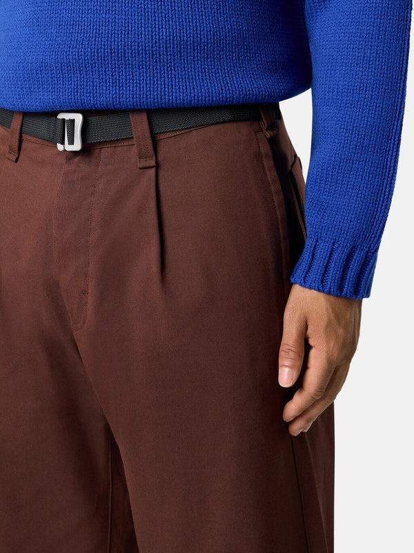 3100015 Marina Loose-Fit Chino Trousers with Nylon Tape Belt