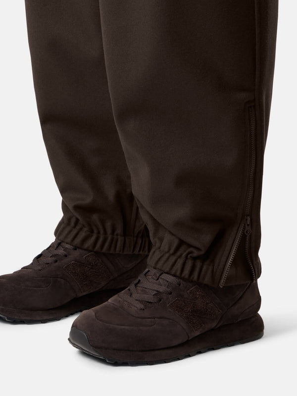 3100021 Ghost Cargo Trousers in Carded Wool Nylon Flannel