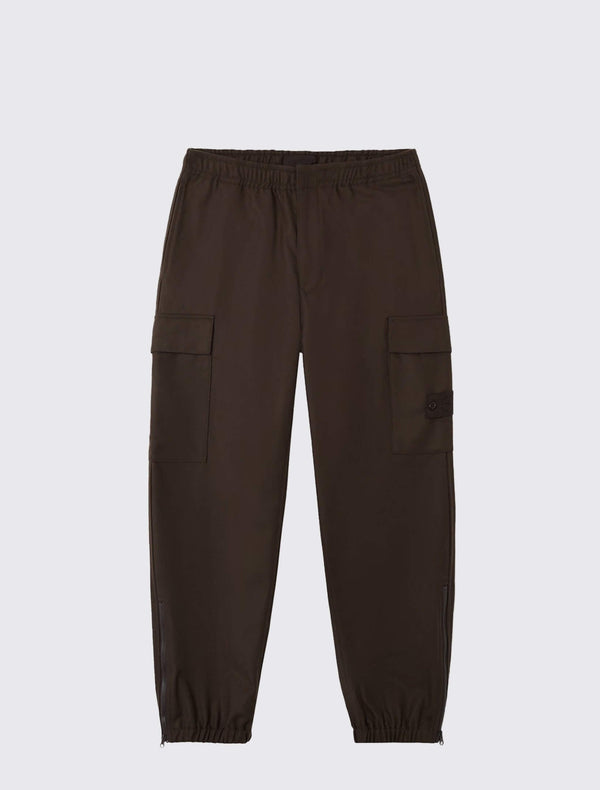 3100021 Ghost Cargo Trousers in Carded Wool Nylon Flannel