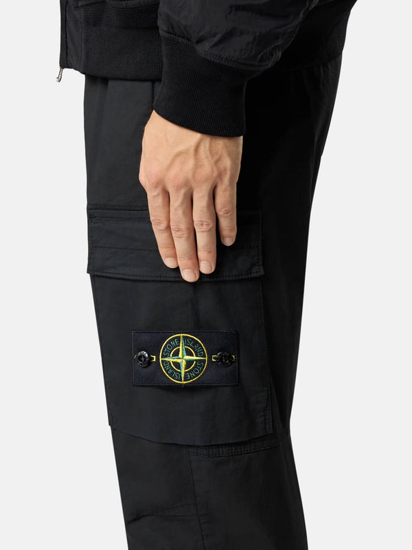 3100032 Cargo Trousers in Supima® Cotton Twill
