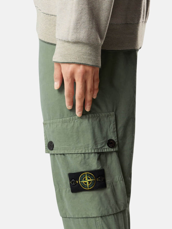 3100303 Brushed Canvas Cargo Trousers