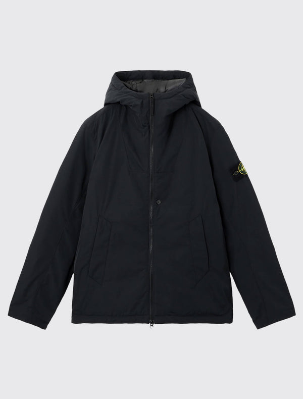 4100047 Micro Twill Padded Hooded Jacket