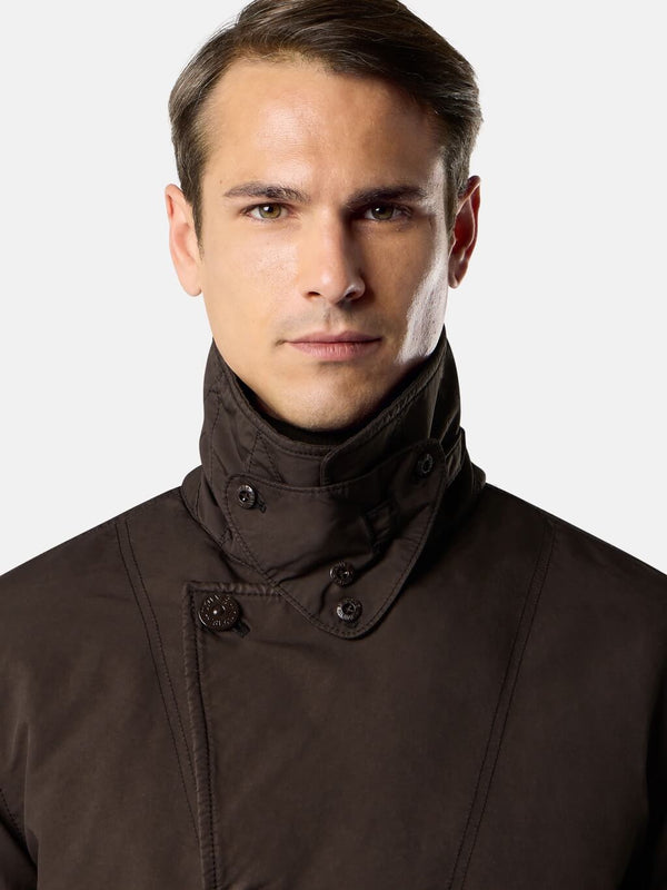 4100106 Ghost Padded Pea Coat in David-TC