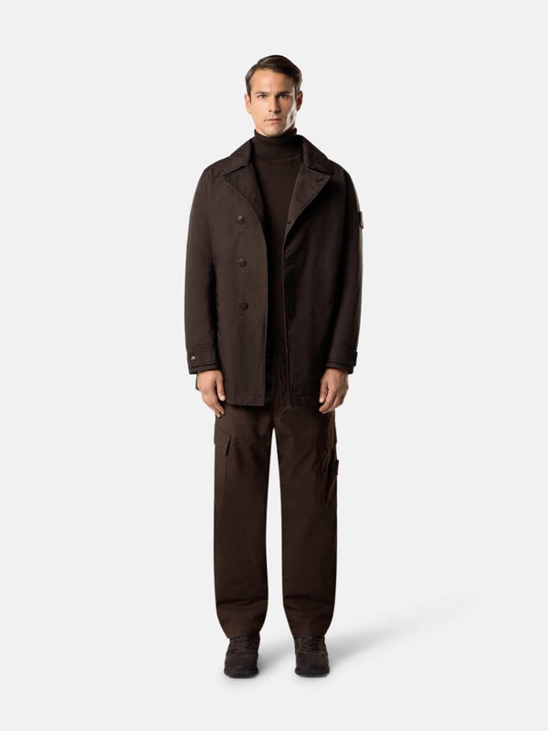 4100106 Ghost Padded Pea Coat in David-TC