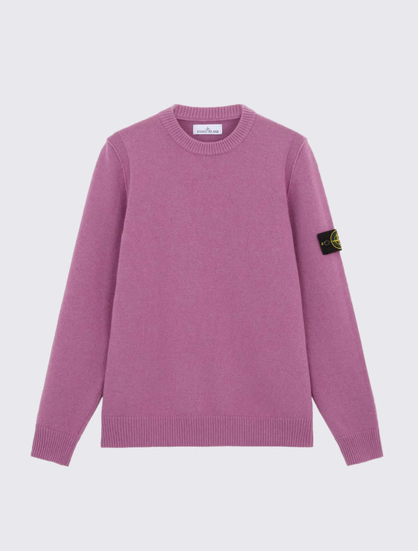 508A3 Crewneck Sweater with Stitch Details