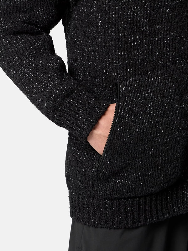 5100015 Reversible Knit Hooded Jumper