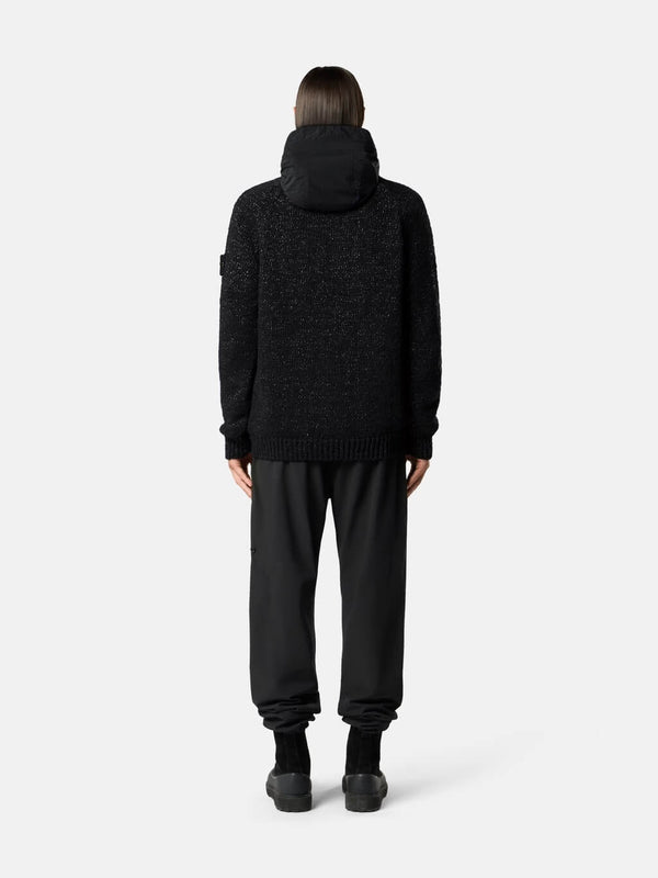 5100015 Reversible Knit Hooded Jumper