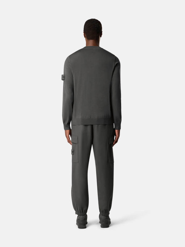 5100074 Ghost Crewneck Jumper in RWS Pure Wool