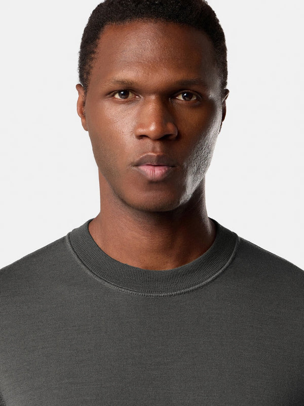 5100074 Ghost Crewneck Jumper in RWS Pure Wool