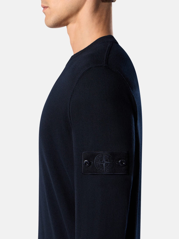 5100074 Ghost Crewneck Jumper in RWS Pure Wool