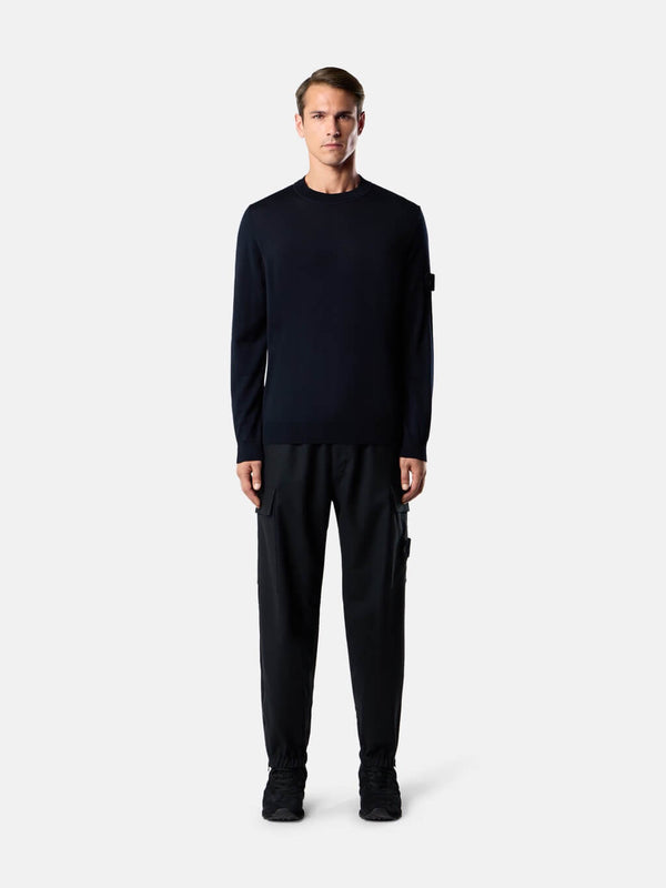 5100074 Ghost Crewneck Jumper in RWS Pure Wool