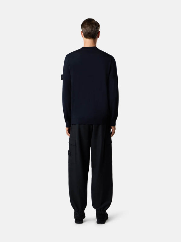 5100074 Ghost Crewneck Jumper in RWS Pure Wool