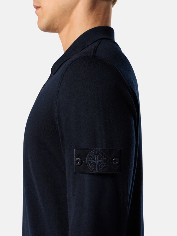 5100076 Ghost Long-Sleeve Polo Jumper