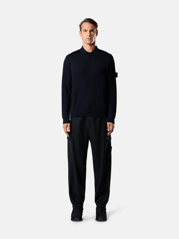 5100076 Ghost Long-Sleeve Polo Jumper