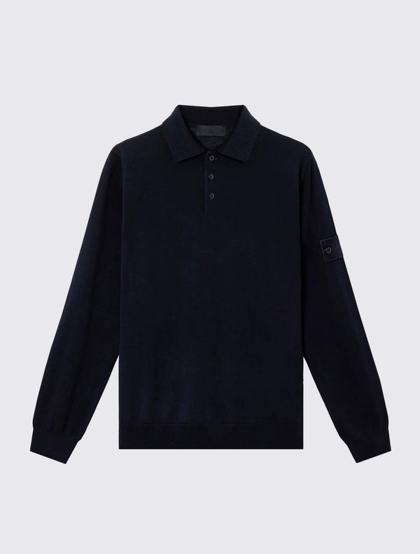 5100076 Ghost Long-Sleeve Polo Jumper