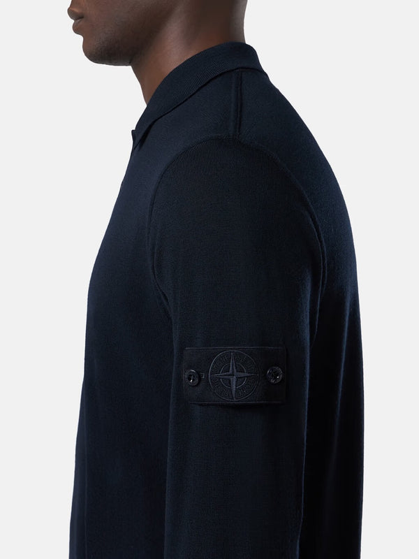 571FC Ghost Piece Polo Neck Jumper