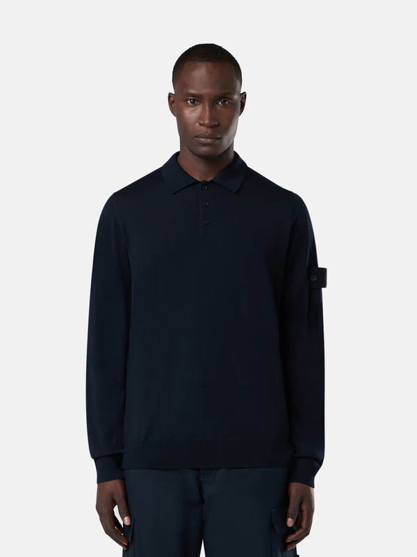 571FC Ghost Piece Polo Neck Jumper