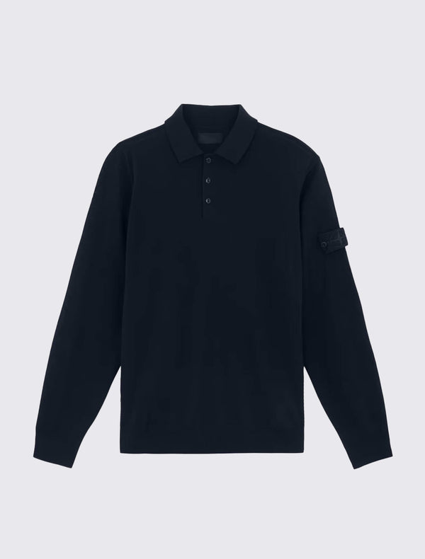 571FC Ghost Piece Polo Neck Jumper