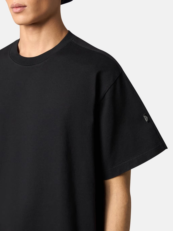 6100019 Heavy Cotton T-shirt with Compass Patch