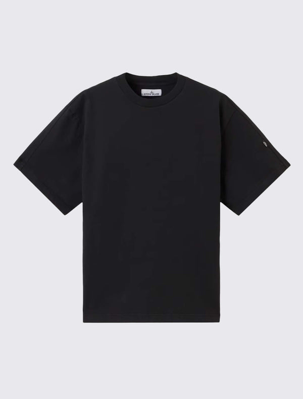 6100019 Heavy Cotton T-shirt with Compass Patch