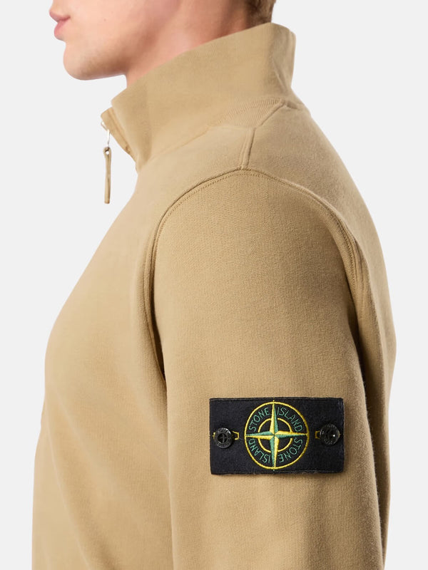 63420 Half Zip Sweatshirt with Standing Collar