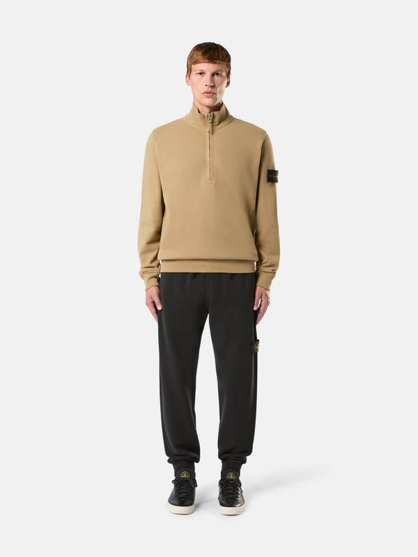 63420 Half Zip Sweatshirt with Standing Collar
