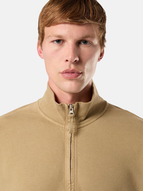 63420 Half Zip Sweatshirt with Standing Collar