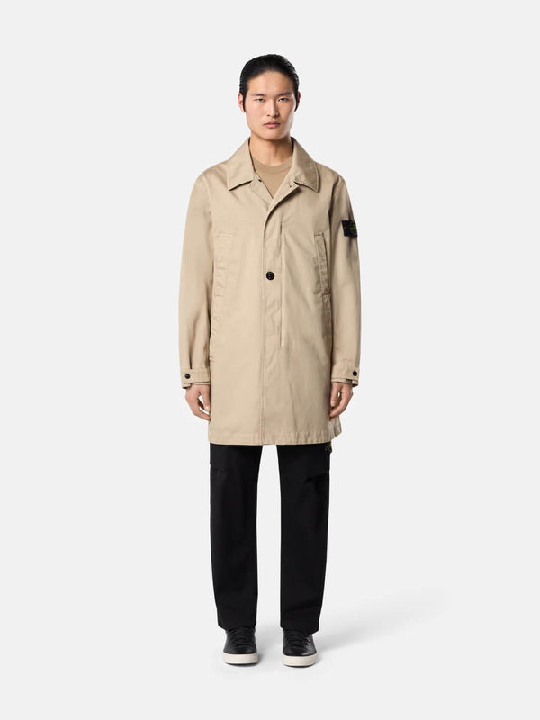 7100002 Raso Gommato 3L Trench Coat