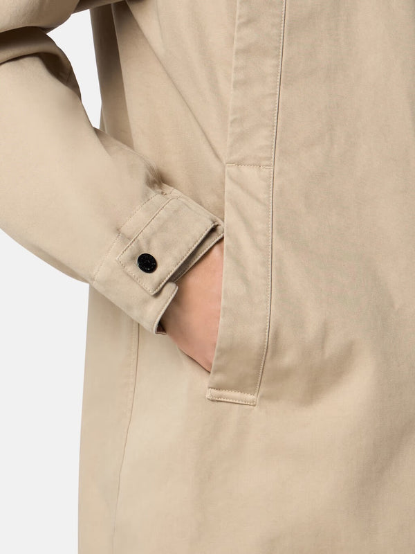 7100002 Raso Gommato 3L Trench Coat