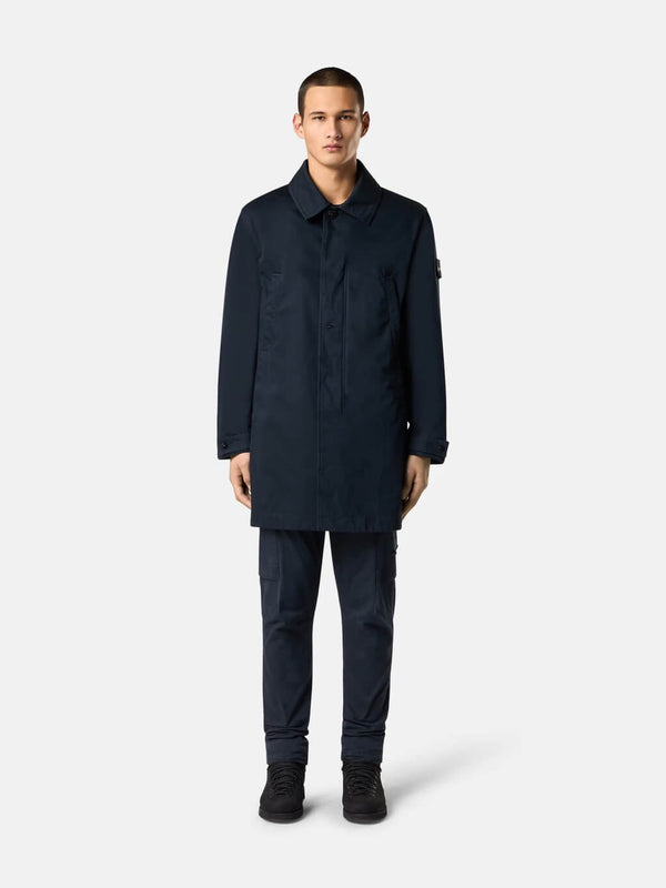 7100002 Raso Gommato 3L Trench Coat