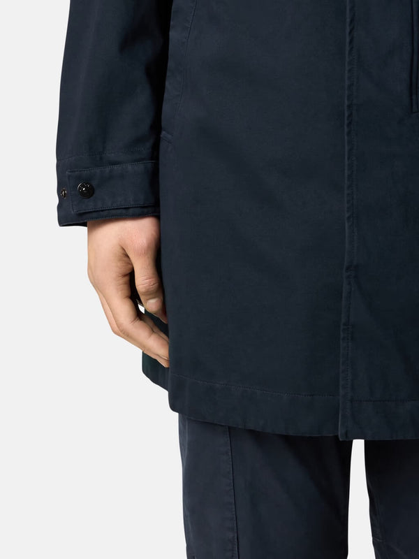 7100002 Raso Gommato 3L Trench Coat