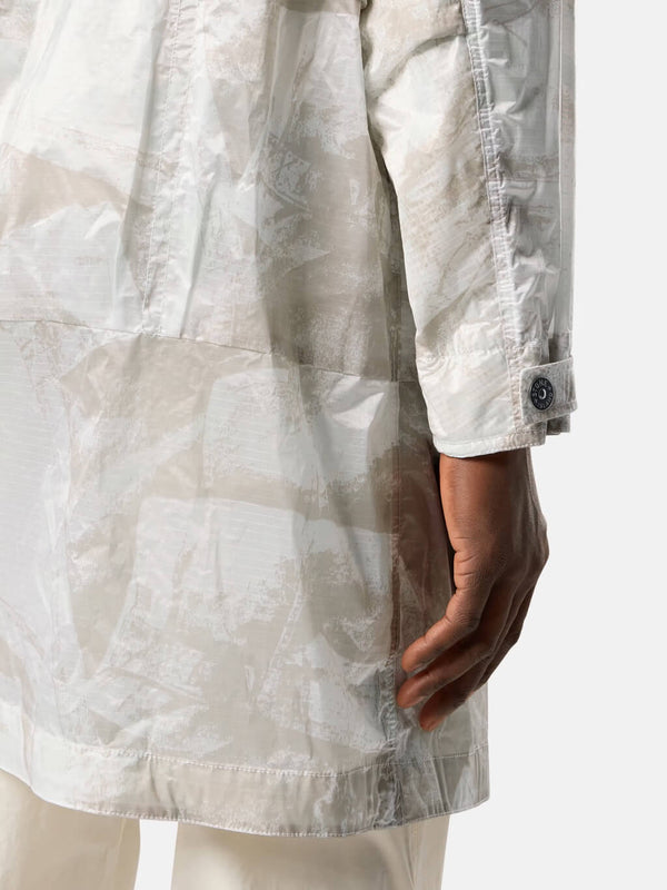 7100011 UV-Reactive Scan Parka with Camouflage Motif