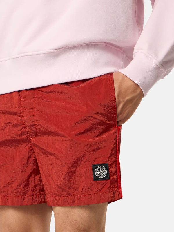 B100003 Nylon Metal Swim Shorts