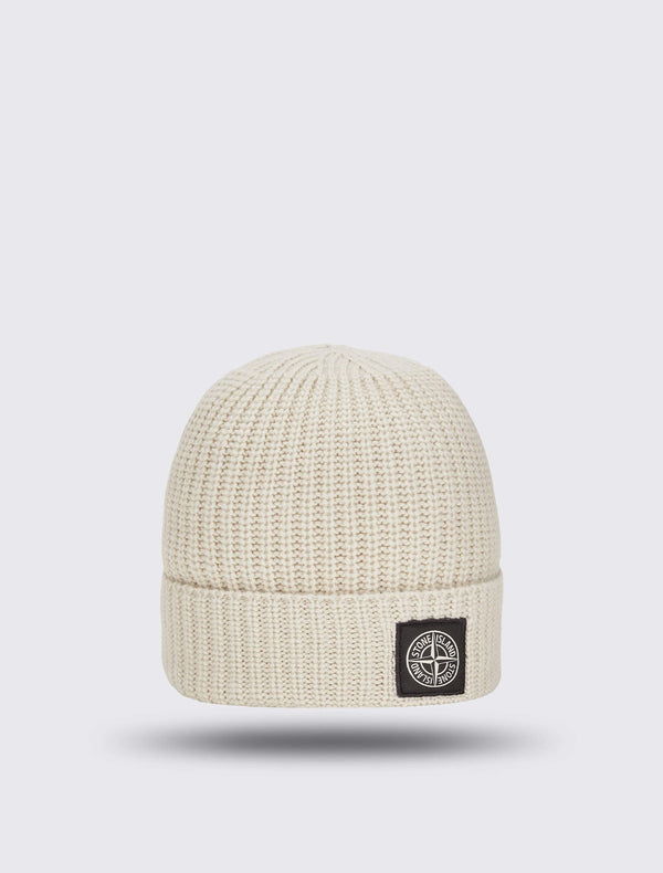 Beanie in Ribbed Geelong Wool