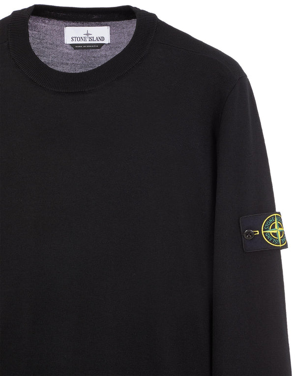 Crewneck Knit in Pure Light Wool