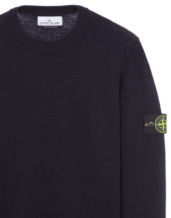 Crewneck Knit in Stretch Wool