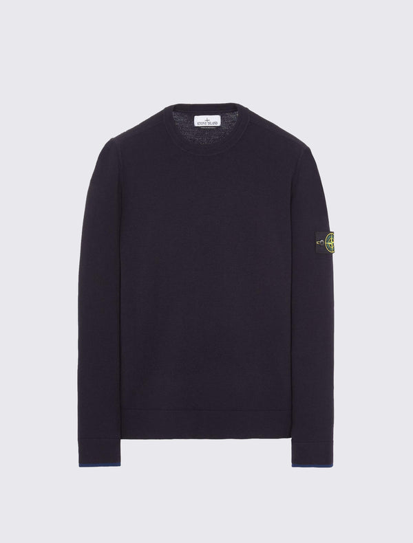 Crewneck Knit in Stretch Wool