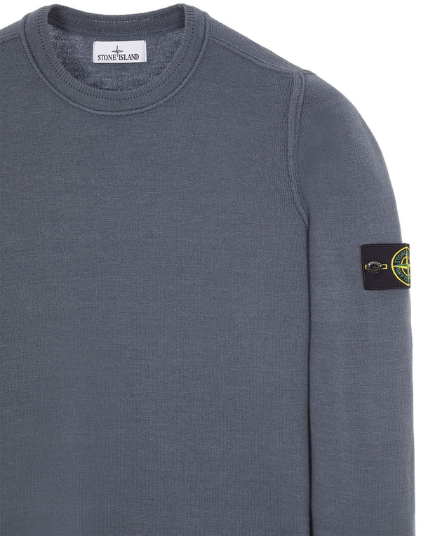 Crewneck Knit in Stretch Wool