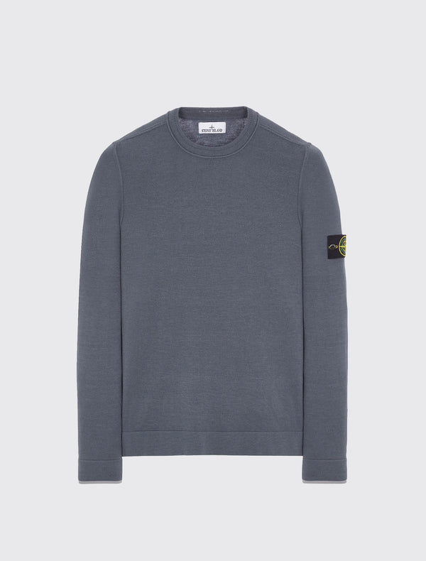 Crewneck Knit in Stretch Wool