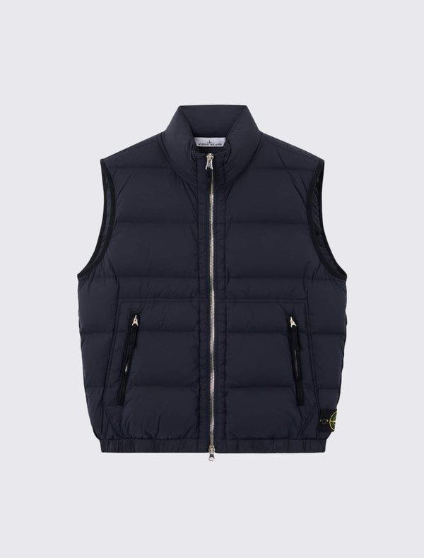 G100007 Down Vest with Seamless Feather Tunnels
