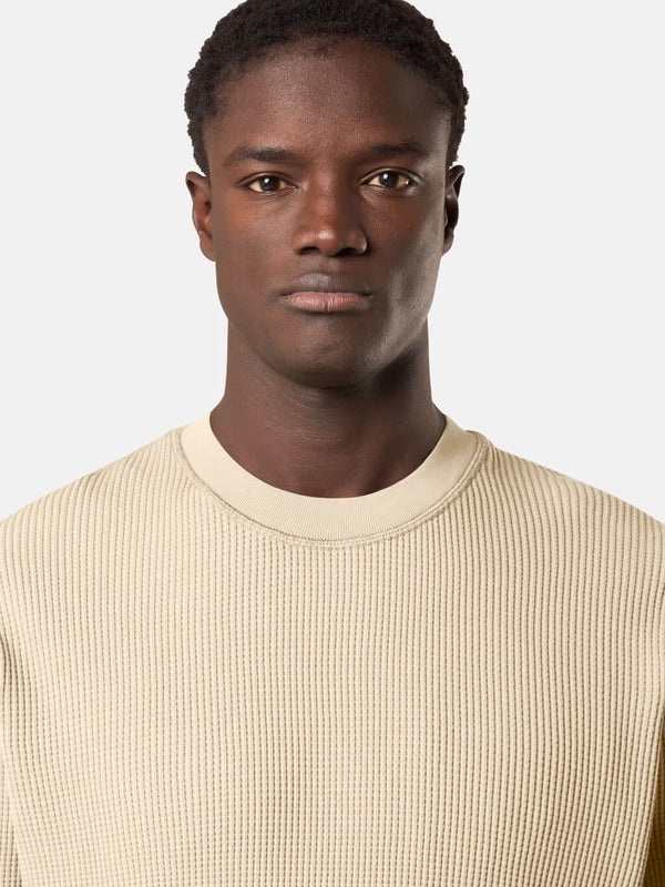 610008 Crewneck Sweatshirt in Waffle Fleece