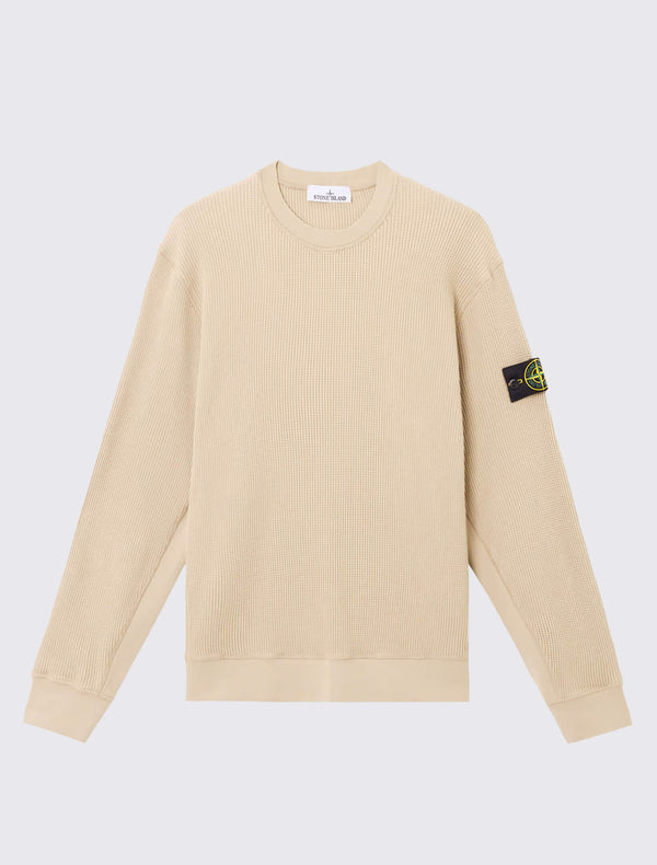 610008 Crewneck Sweatshirt in Waffle Fleece