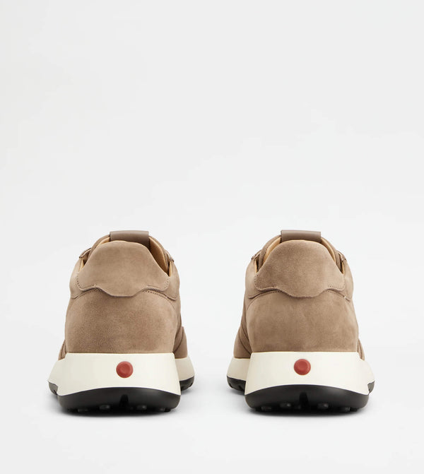 Red Dot Sneakers in Pashmy Suede