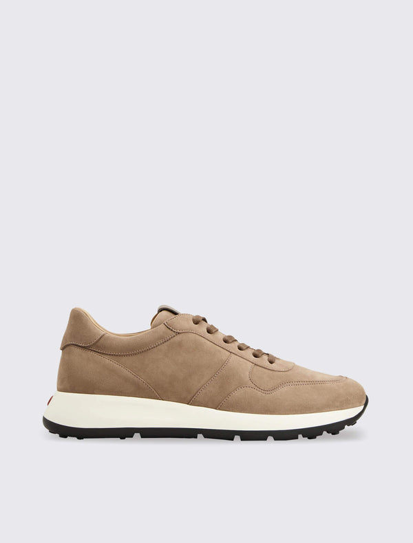Red Dot Sneakers in Pashmy Suede