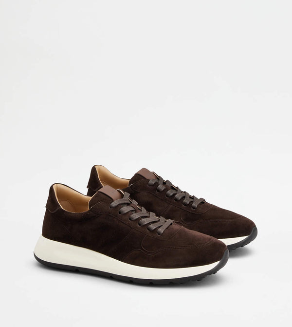 Red Dot Sneakers in Pashmy Suede