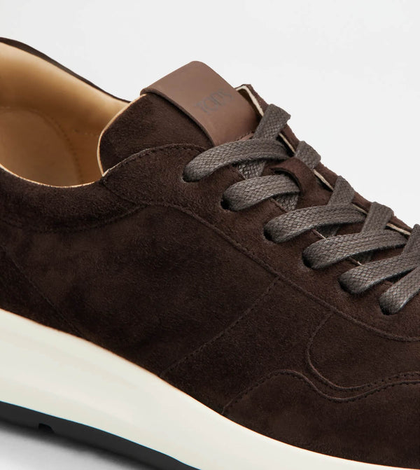 Red Dot Sneakers in Pashmy Suede