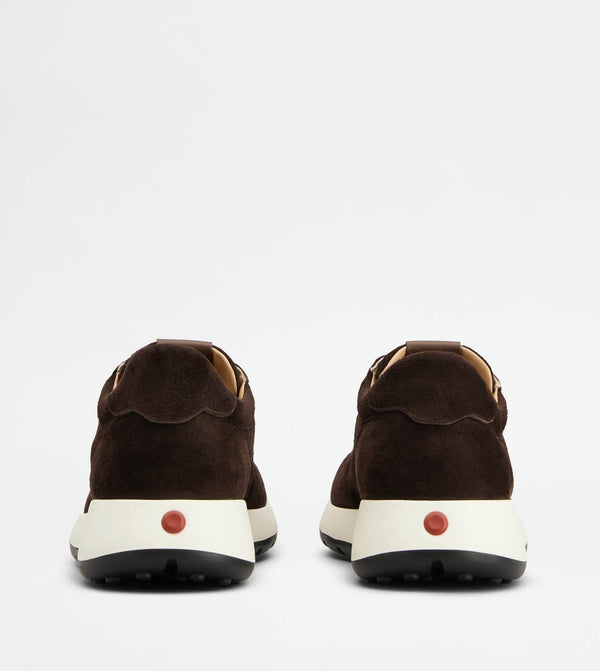 Red Dot Sneakers in Pashmy Suede